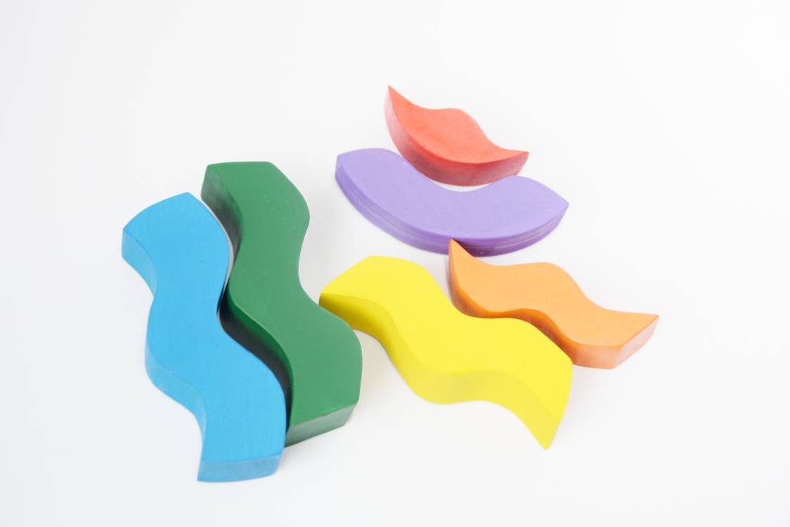 Wooden stacking egg, rainbow stacker, easter wooden toy, easter gift, easter egg, wooden stacking toy, kids gift, easter, wooden toy