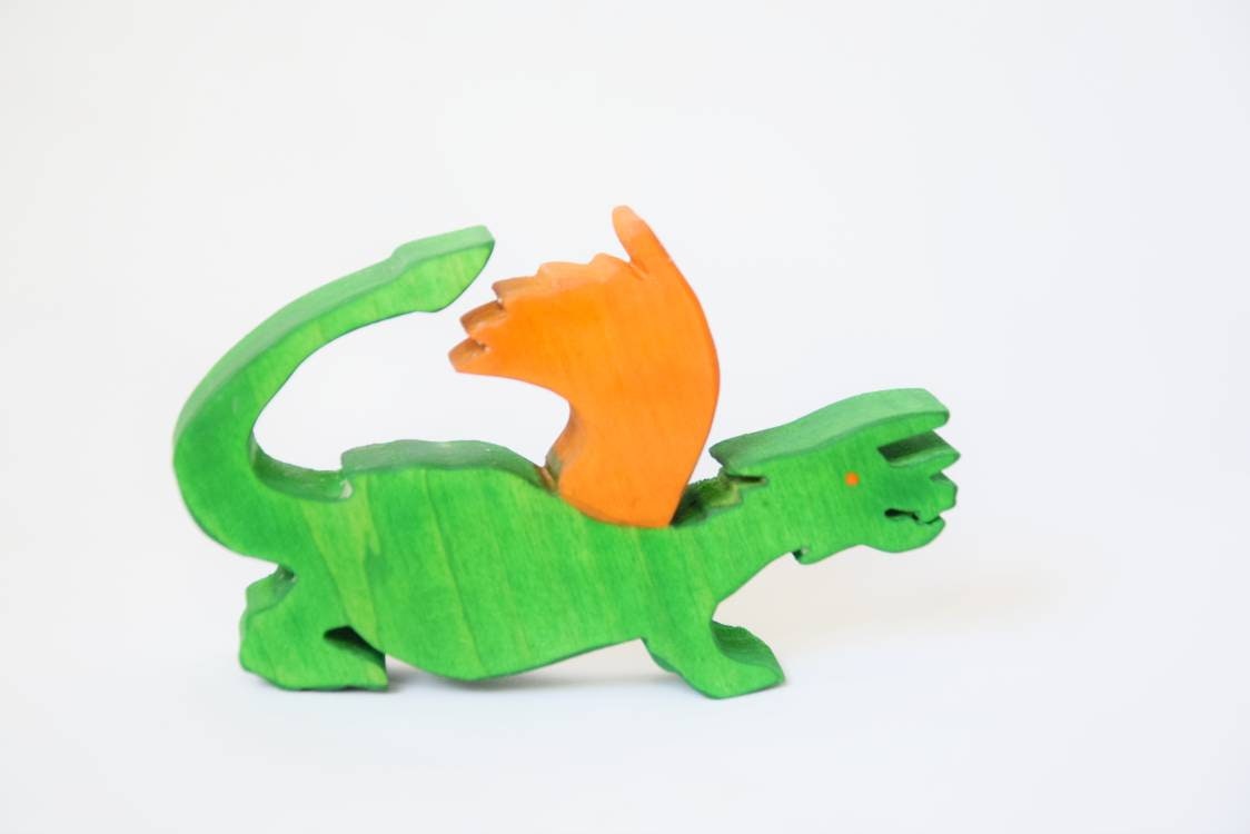 wooden dragons, dragon toy set, waldorf dragons, wooden waldorf toy, dragons, open ended play, wooden figures, gift for kids, wooden animals