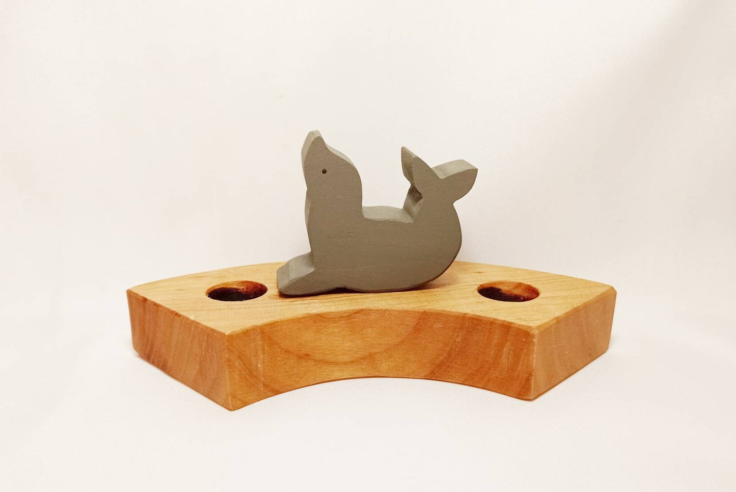 Seal birthday ring ornament, celebration ring ornament, advent spiral, waldorf birthday tradition, imaginative play, open ended play