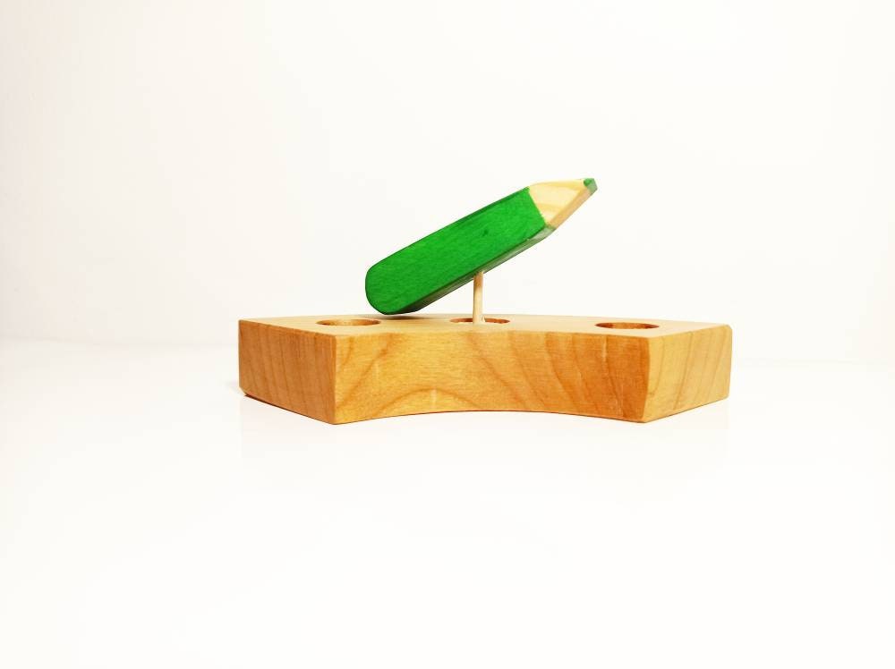 Pencil waldorf birthday celebration ornament, ring ornament pen, waldorf birthday ring ornament, waldorf inspired birthday, advent spiral