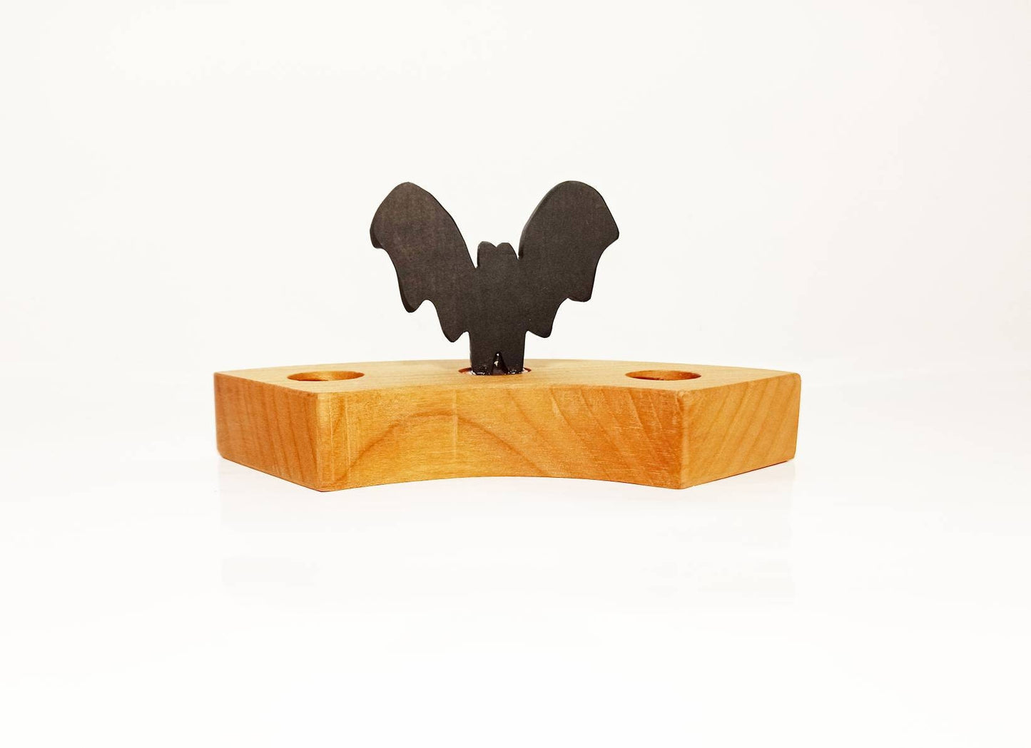 Bat waldorf birthday ring ornament