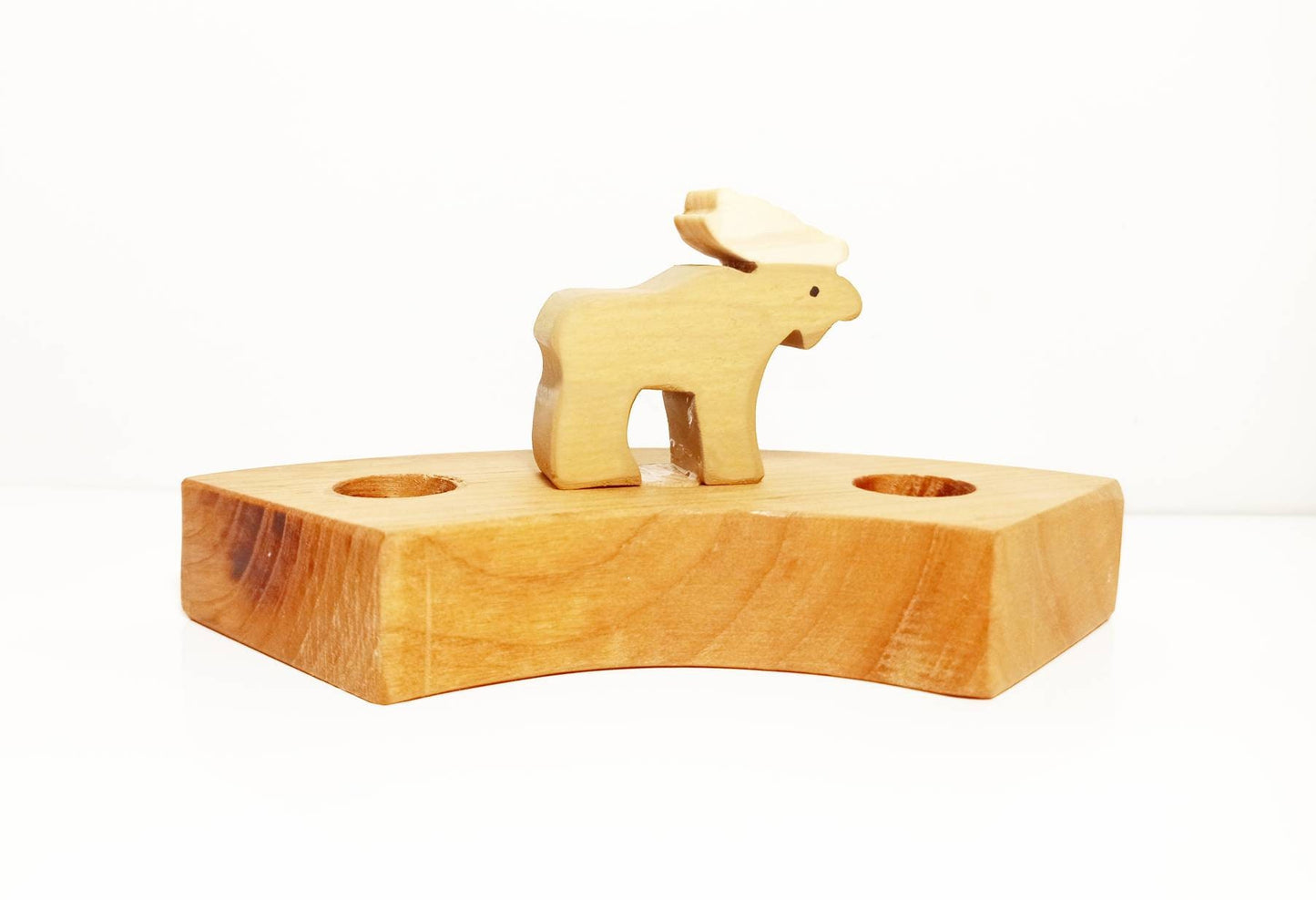 Deer celebration birthday ring ornament, waldorf birthday ring ornaments, waldorf inspred birthday tradition, seasonal nature table decor