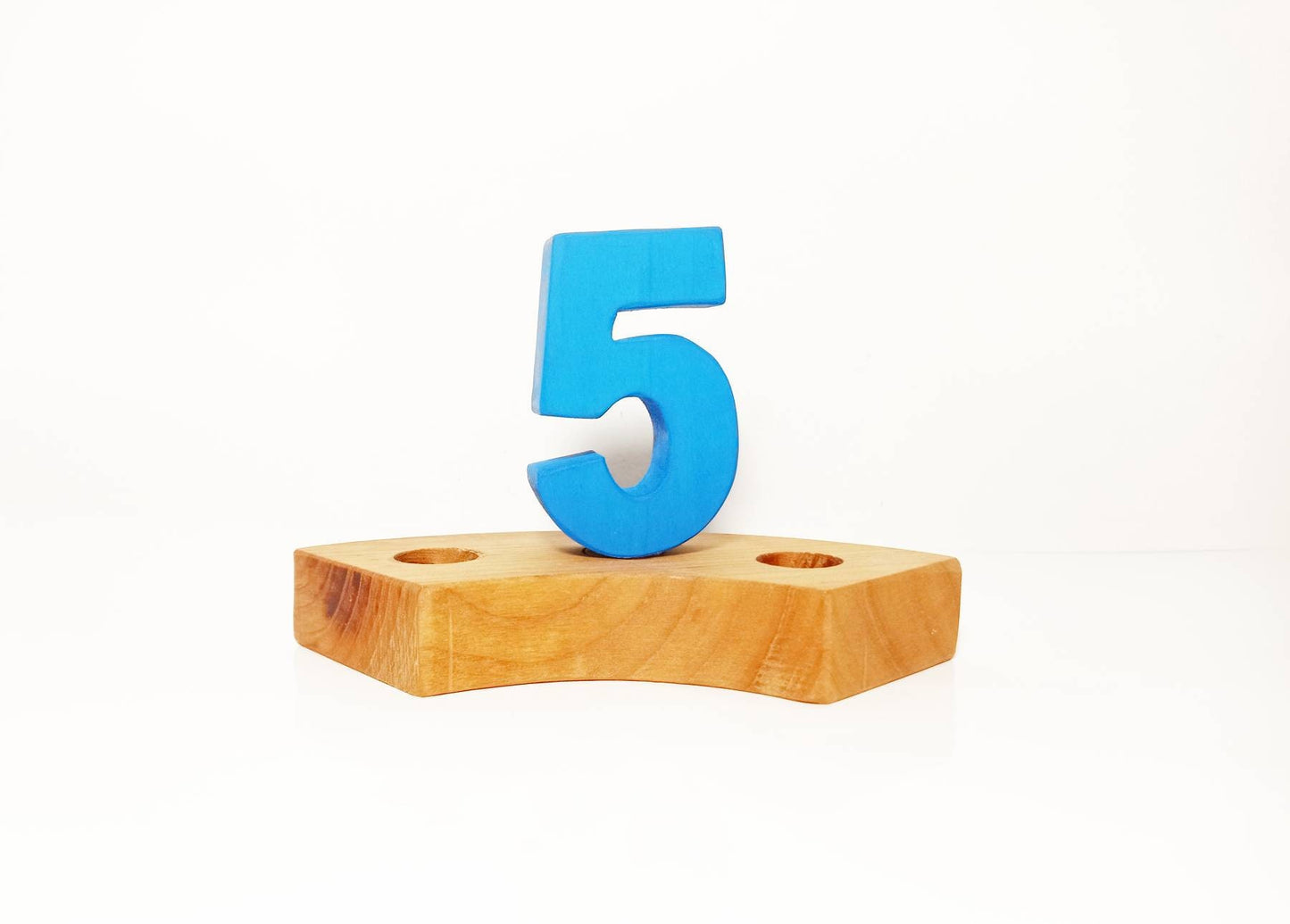 number five birthday ring ornament, waldorf ring ornament, waldorf decoration, birthday ring decoration, birthday decoration 5 ring ornament