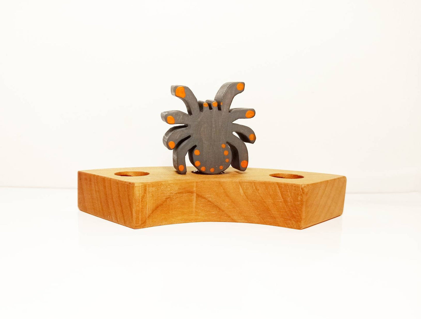 Spider birthday ring ornament, celebration ring ornament, birthday ring ornament, waldorf ornament, waldorf birthday, waldorf inspired
