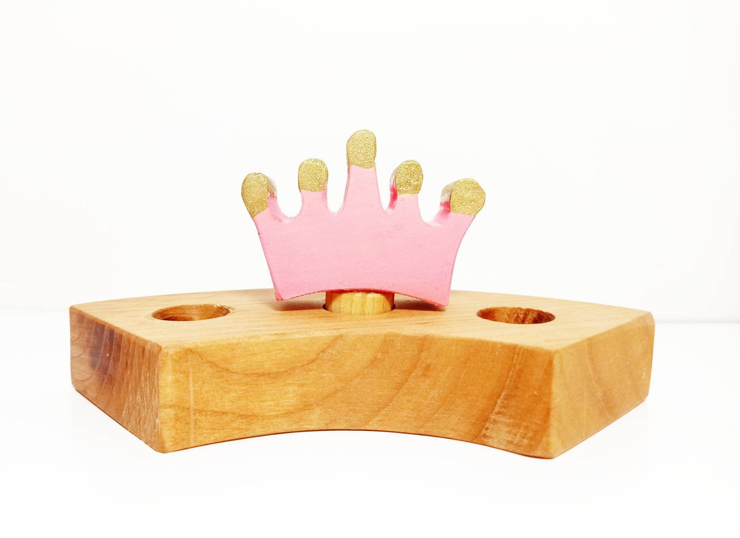 Crown birthday ring ornament, celebration waldorf ring, advent spiral, waldorf birthday crown ornament, waldorf inspired birthday tradition