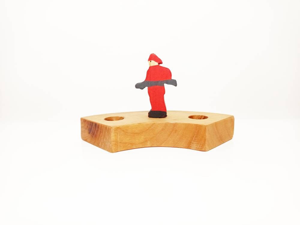 Fireman celebration birthday ring ornament, waldorf birthday ring, seasonal table decor, waldorf inspred birthday traditions, kids birthday