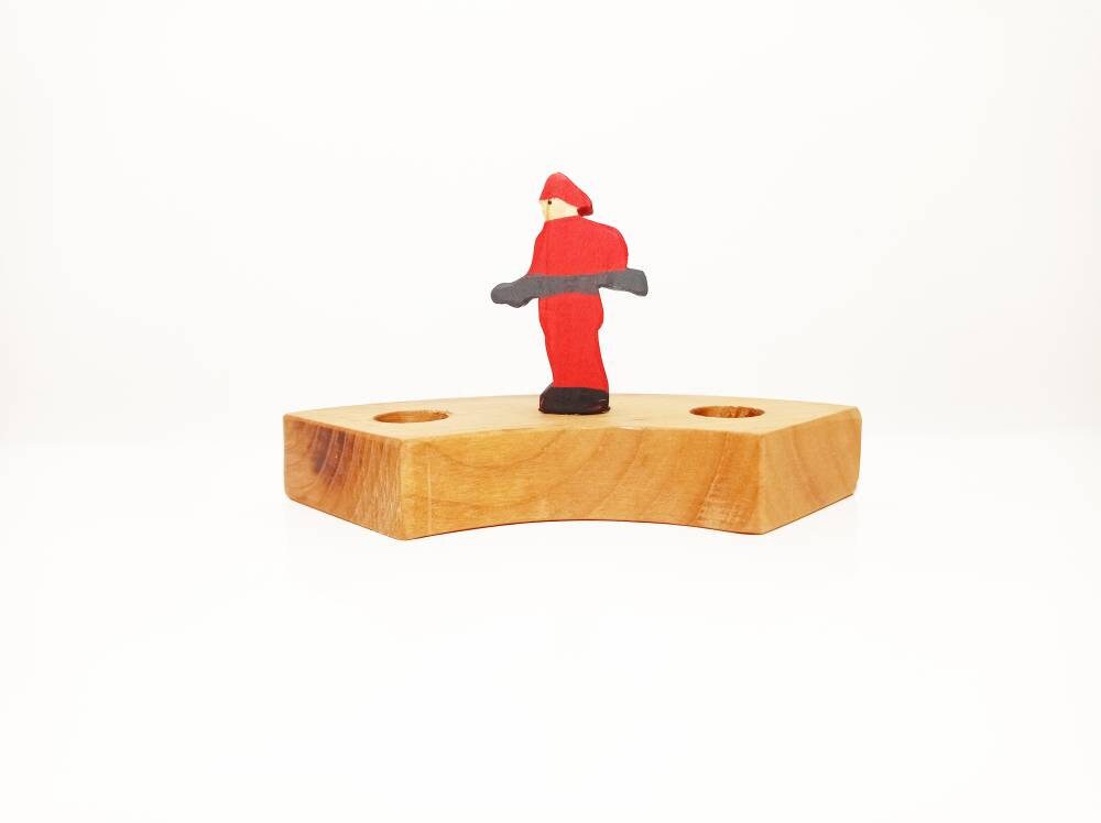 Fireman celebration birthday ring ornament, waldorf birthday ring, seasonal table decor, waldorf inspred birthday traditions, kids birthday