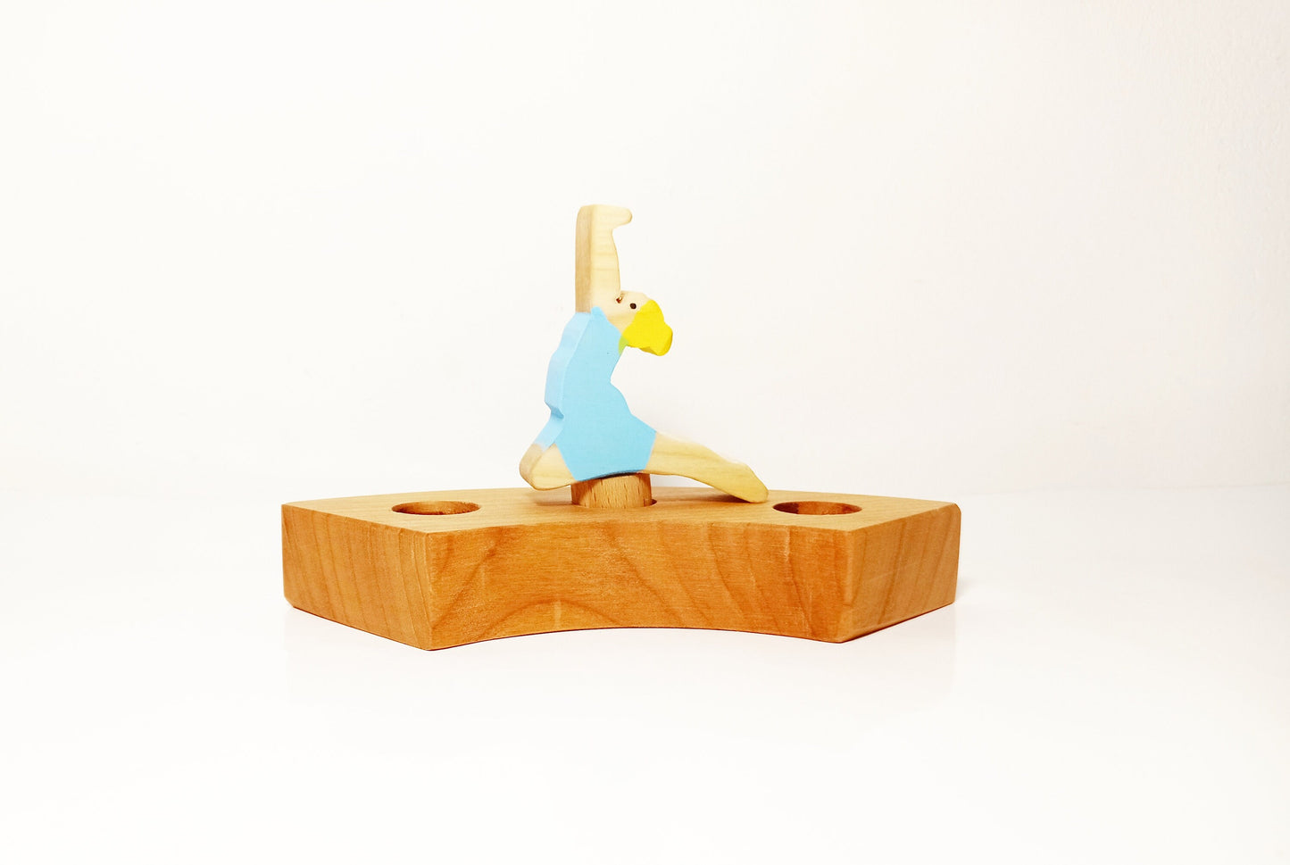 Gymnast celebration ring ornament, birthday ring ornament gymnastic, sports waldorf birthday ring decor, waldorf inspired birthday tradition