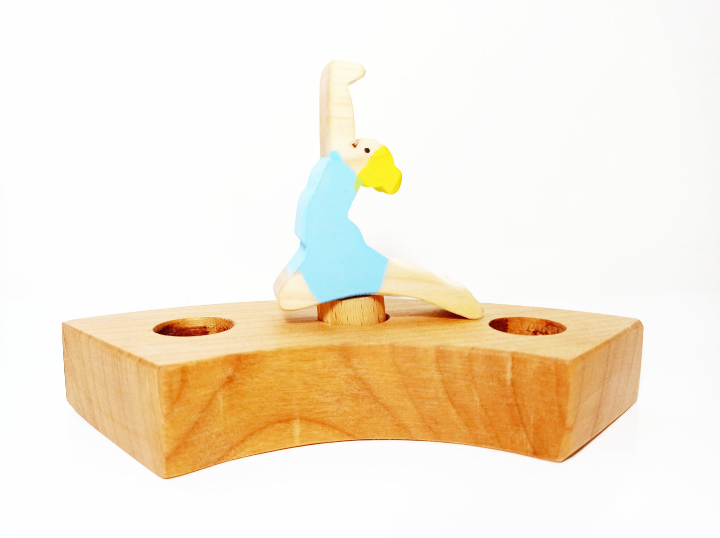 Gymnast celebration ring ornament, birthday ring ornament gymnastic, sports waldorf birthday ring decor, waldorf inspired birthday tradition