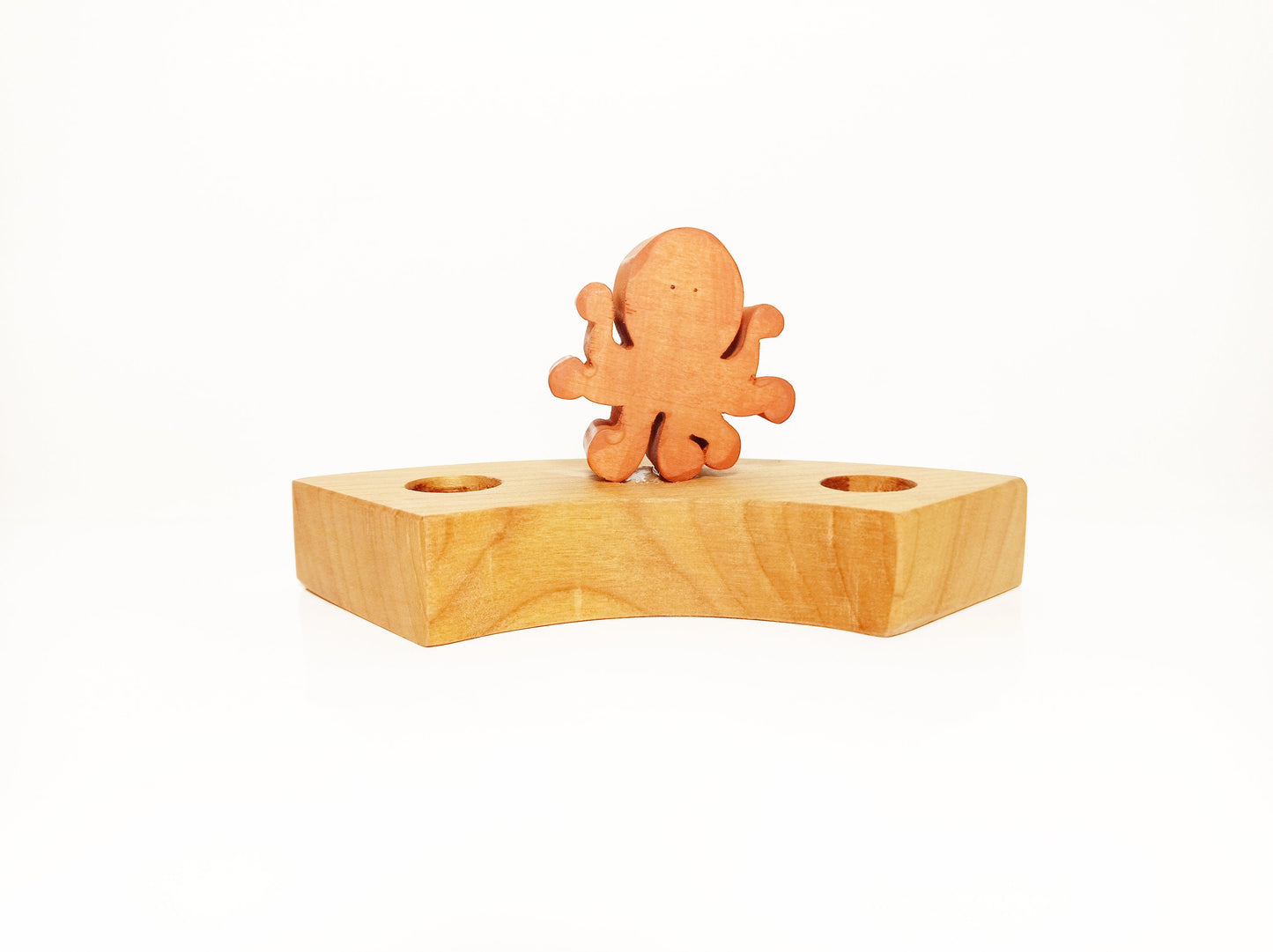 Octopus celebration ring ornament, waldorf birthday ring decor, sea life ring ornament, seasonal table decoration, waldorf inspired birthday