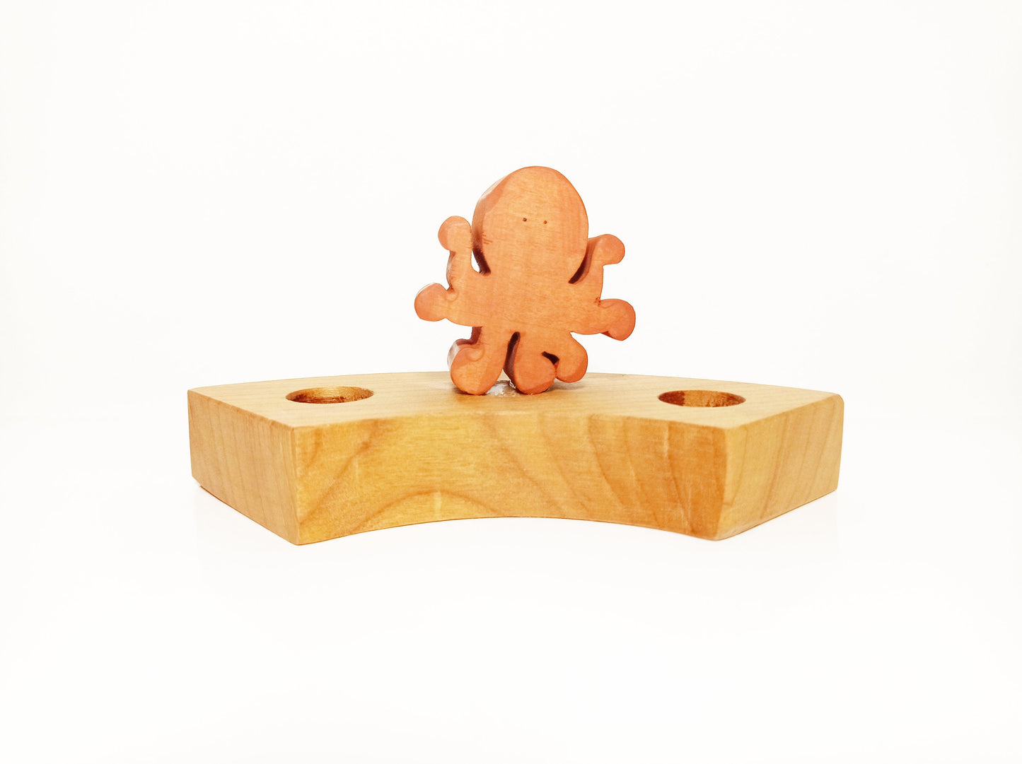 Octopus celebration ring ornament, waldorf birthday ring decor, sea life ring ornament, seasonal table decoration, waldorf inspired birthday