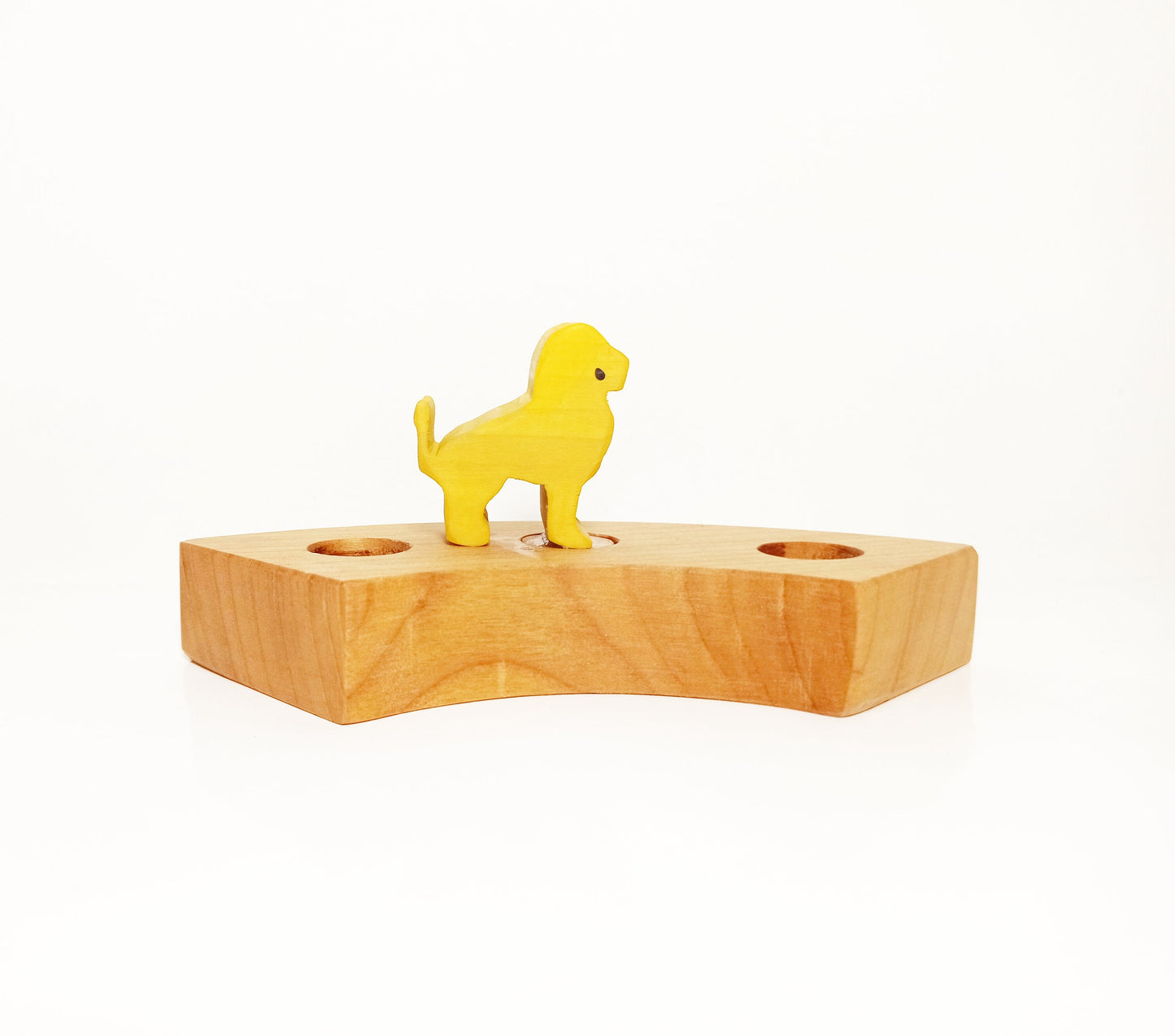 Lion celebration birthday ring ornament, birthday ring waldorf inspired celebration, animal celebration ring decoration, waldorf birthday