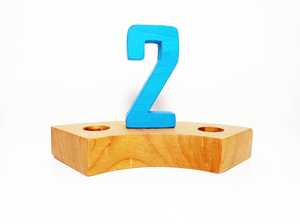 Number two celebration birthday ring ornament, waldorf birthday decoration number 2, waldorf inspired birthday wreath, seasonal table decor