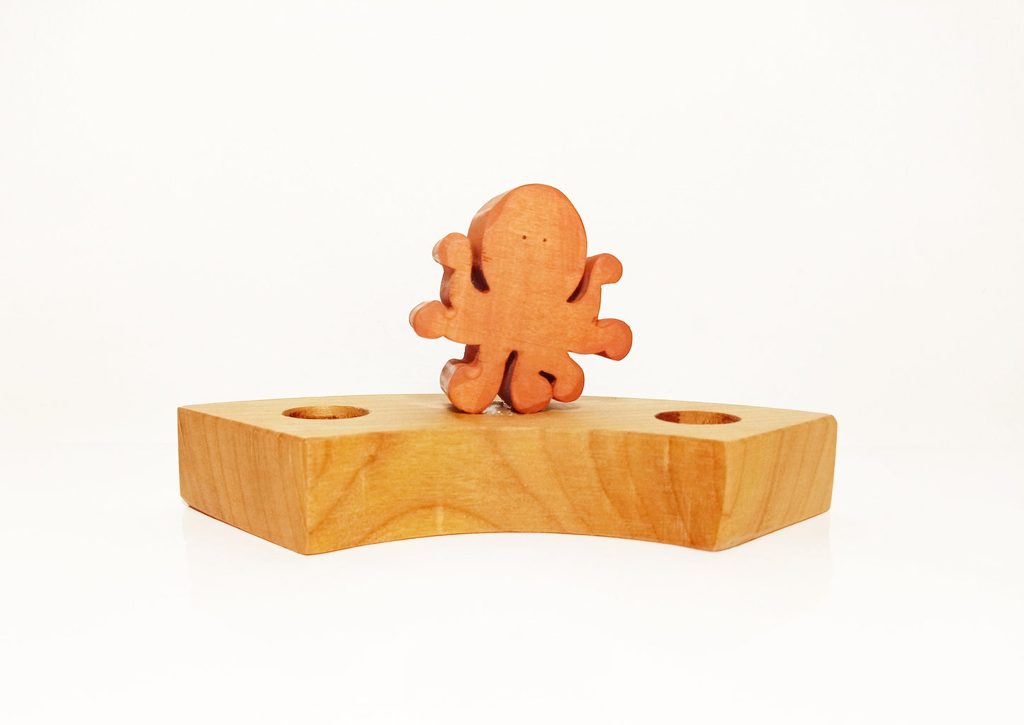 Octopus celebration ring ornament, waldorf birthday ring decor, sea life ring ornament, seasonal table decoration, waldorf inspired birthday