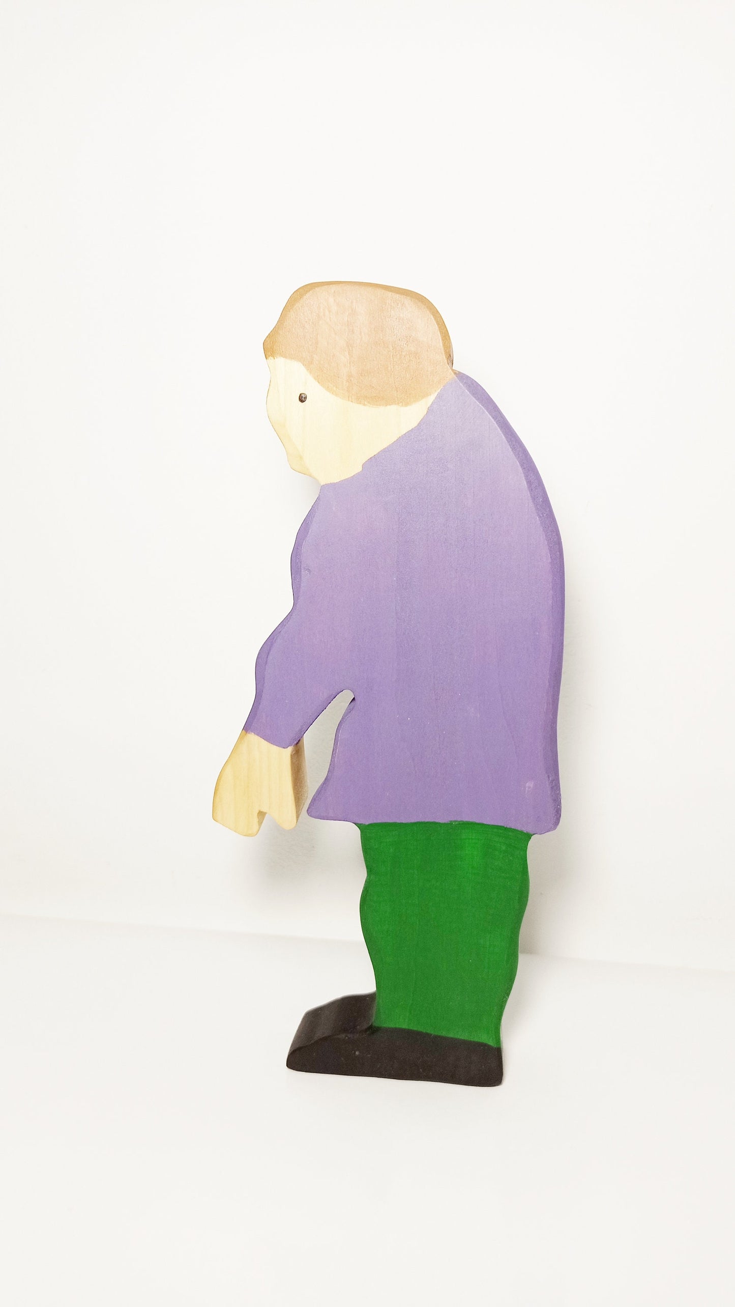 Giant wooden toy, pretend play, imaginative play, story sack, mythical people wooden play scene, play set, open ended play, waldorf inspired