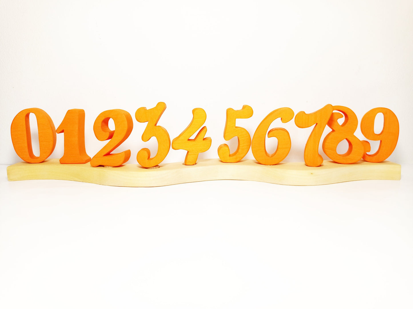 10 numbers birthday ring ornament, ten waldorf numbers ring ornament set, waldorf decoration, birthday ring decoration, celebration ring