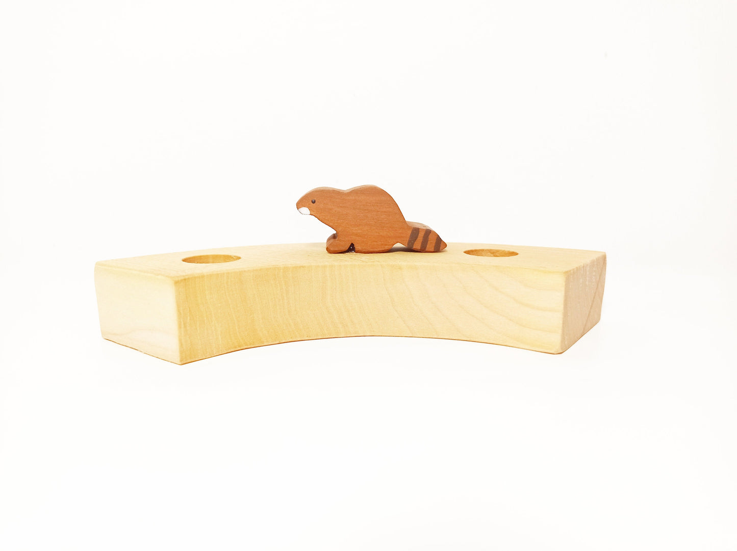 Beaver waldorf celebration birthday ring ornament