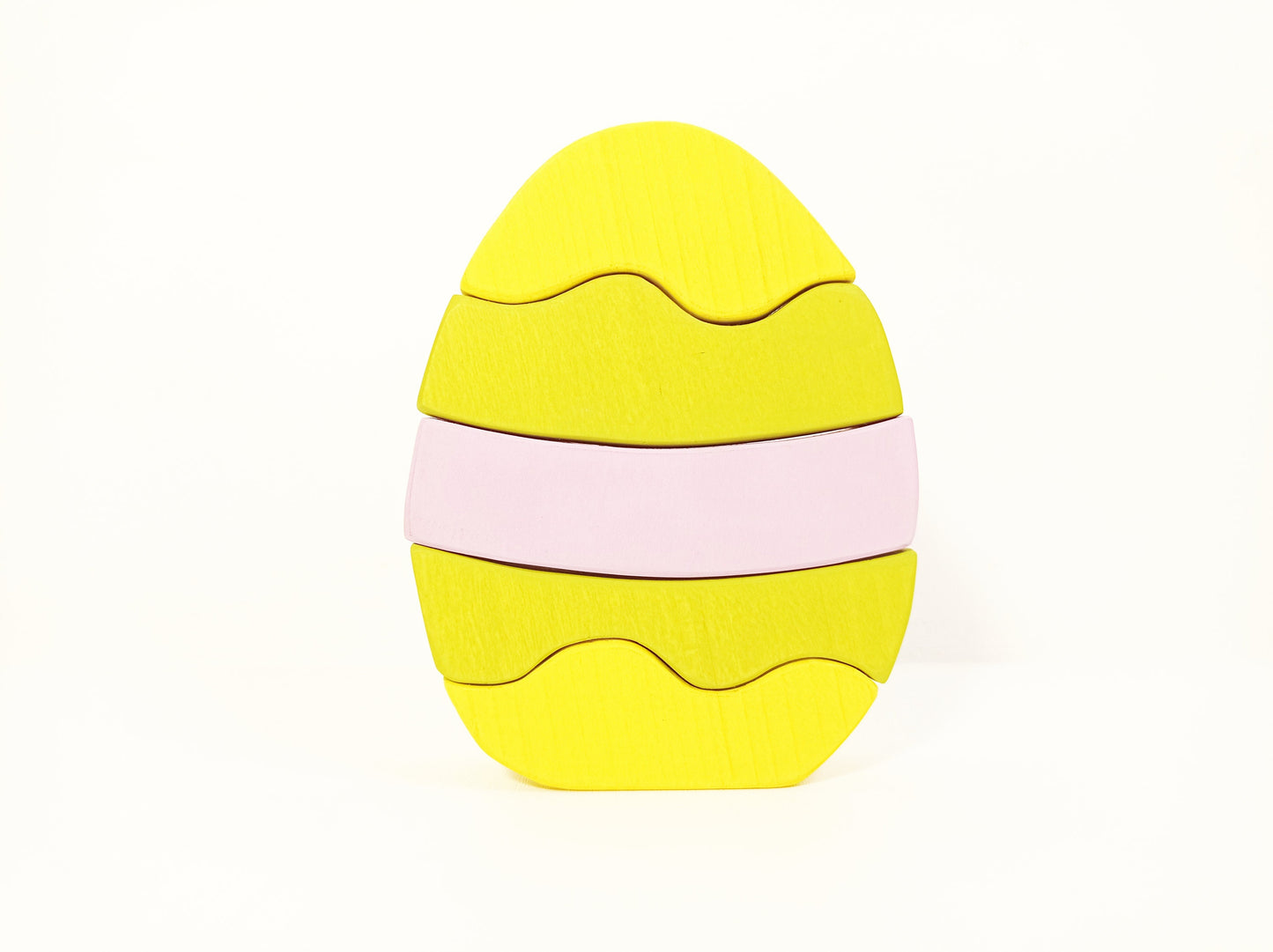 Stacking egg, wooden stacking egg, Easter toy, waldorf inspired stacking toy, wooden egg, stacking egg, Easter gift, birthday gift