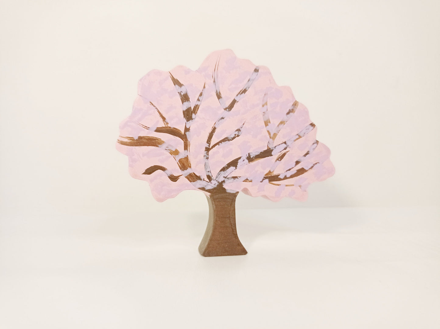 Cherry blossom tree wooden toy, wooden tree toy, imaginative play, open ended toy, seasonal table decoration, waldorf inspired wooden toy