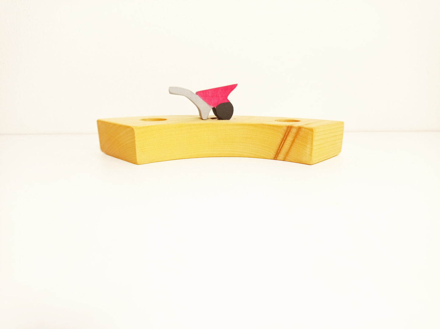 Wheelbarrow birthday celebration ring ornament, waldorf seasonal table decoration, waldorf wooden ornaments, tools celebration ring decor