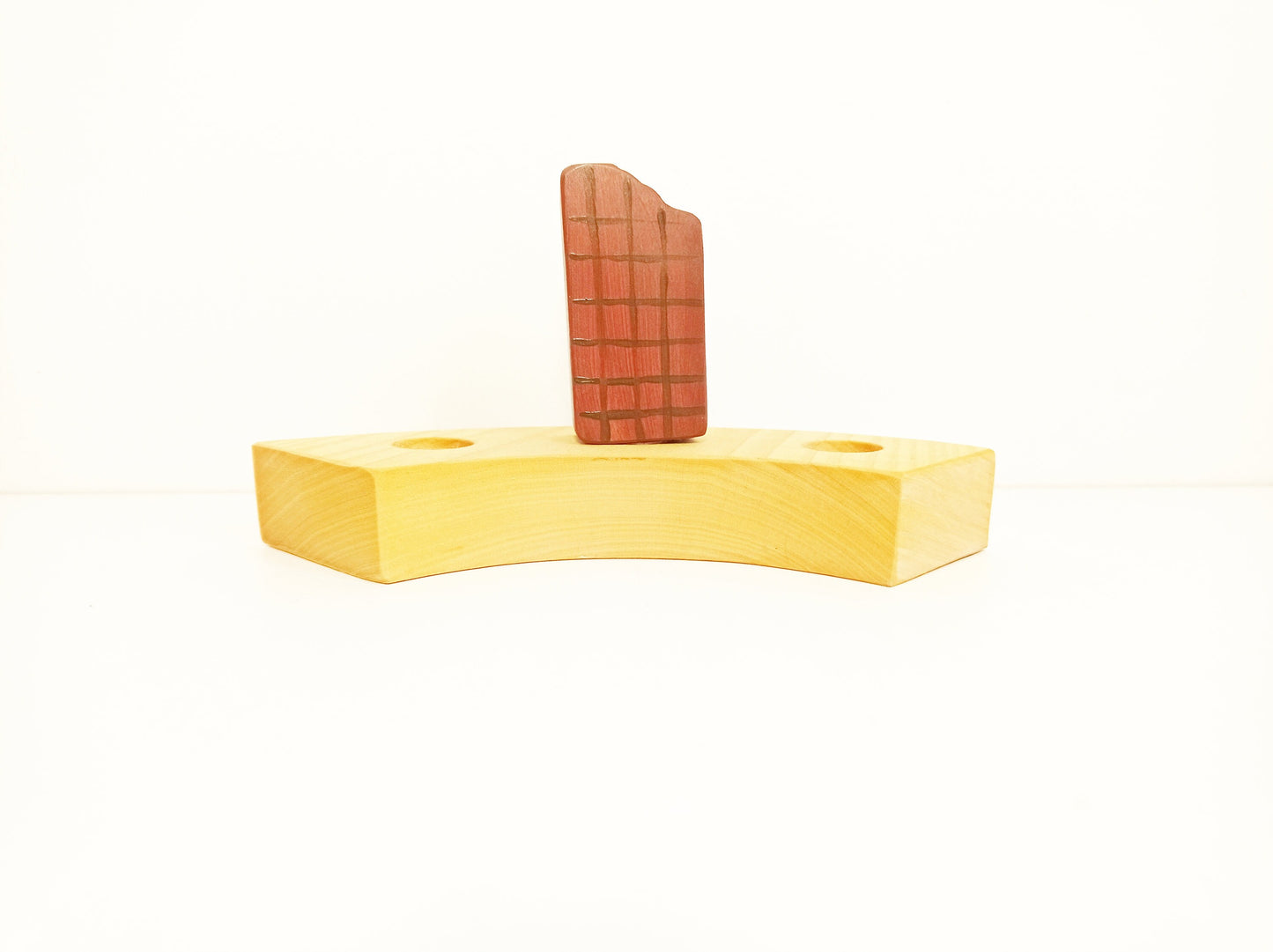 Chocholate bar celebration ring ornament, birthday ring ornament decoration chocholate, seasonal table decoration, waldorf inspired birthday