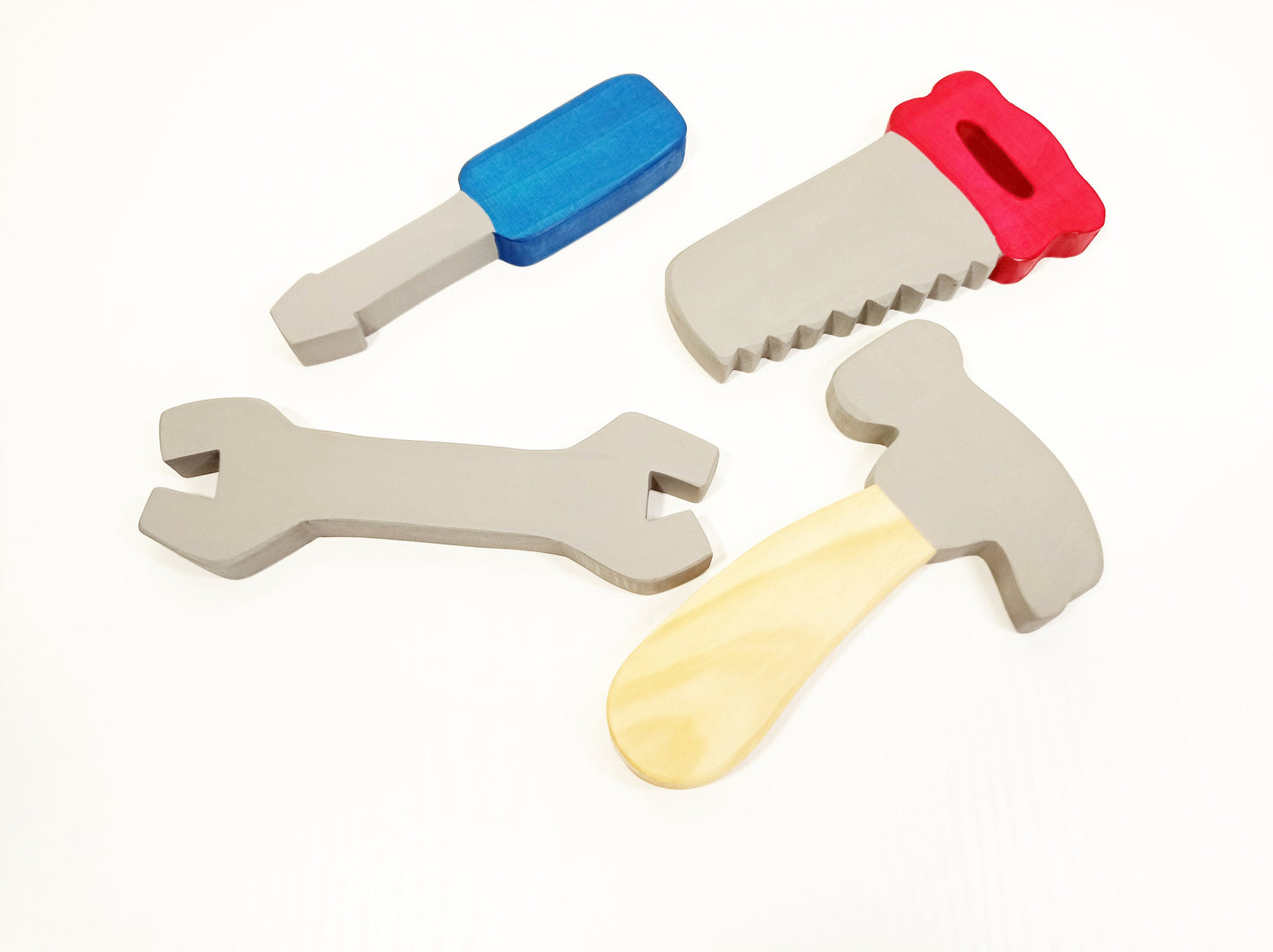 Wooden kids tool toy set, wooden handy man toy set, toddler gift toy tool, waldorf inspired, igift for toddlers and kids, birthday gift