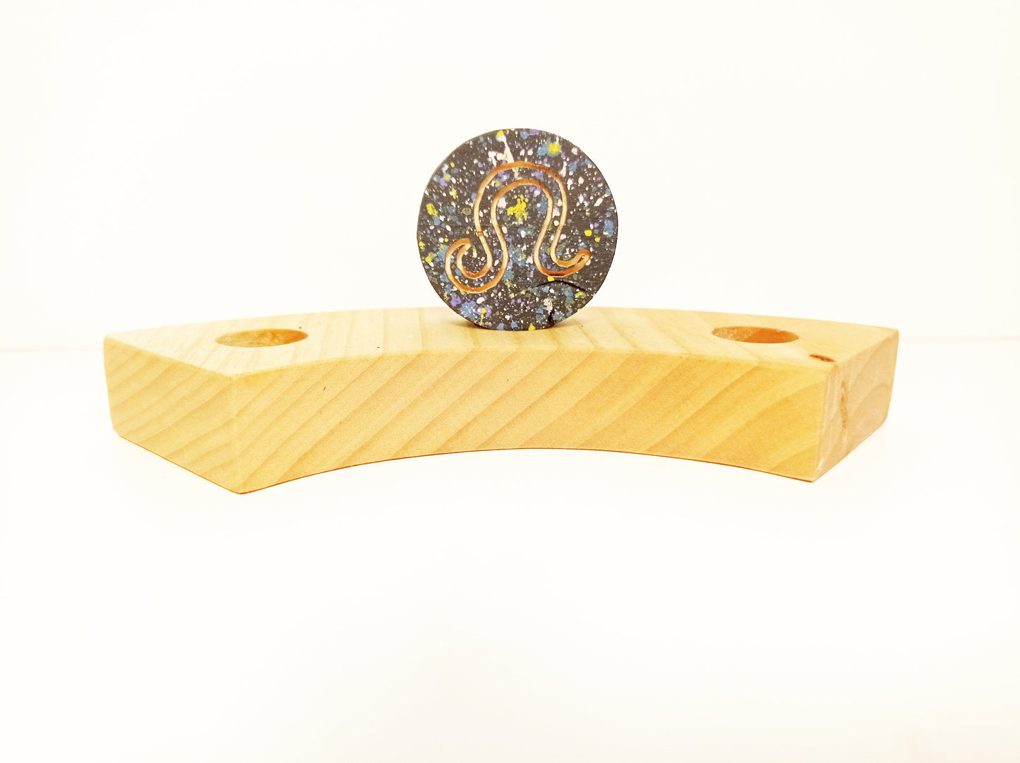 Astrological sign leo celebration ring ornament, waldorf birthday ring ornament zodiac, horoscope sign waldorf birthday ring decoration