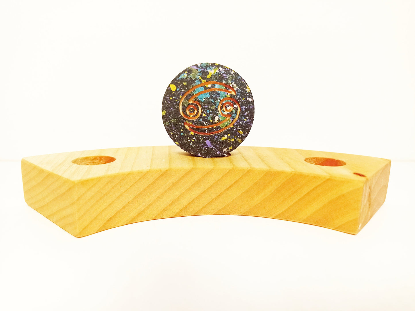 Zodiac sign cancer celebration ring ornament
