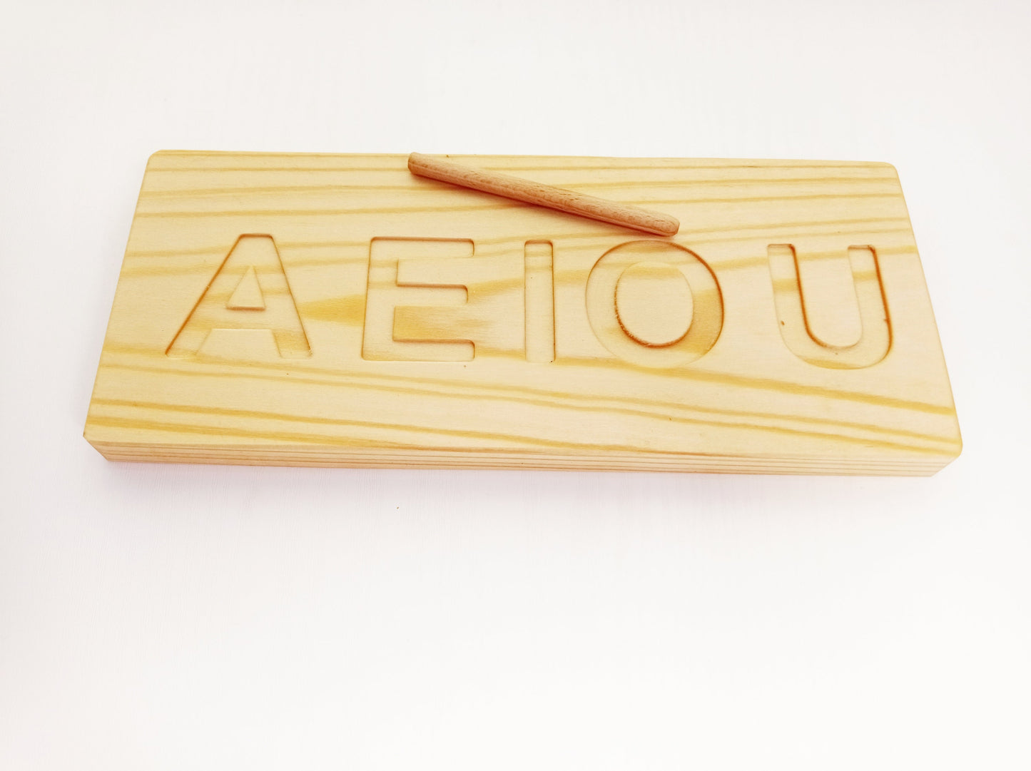 Wooden prewriting letters tracing board, wooden educational montessori material, waldorf inspired, montessori, homeschool material toy