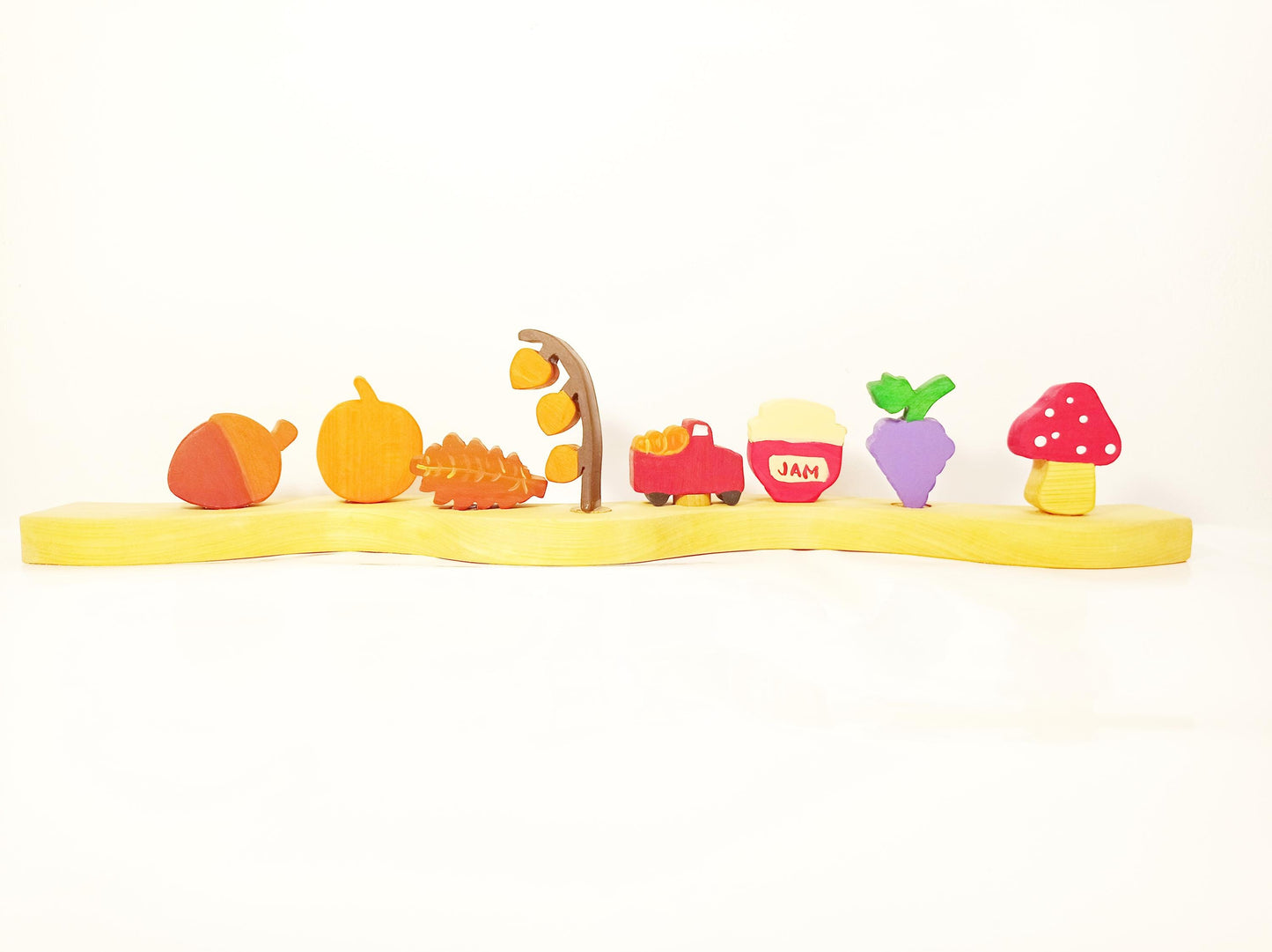 8 waldorf celebration ring ornaments of choice, waldorf birthday ring, waldorf spiral, celebration, waldorf inspired, celebration ring