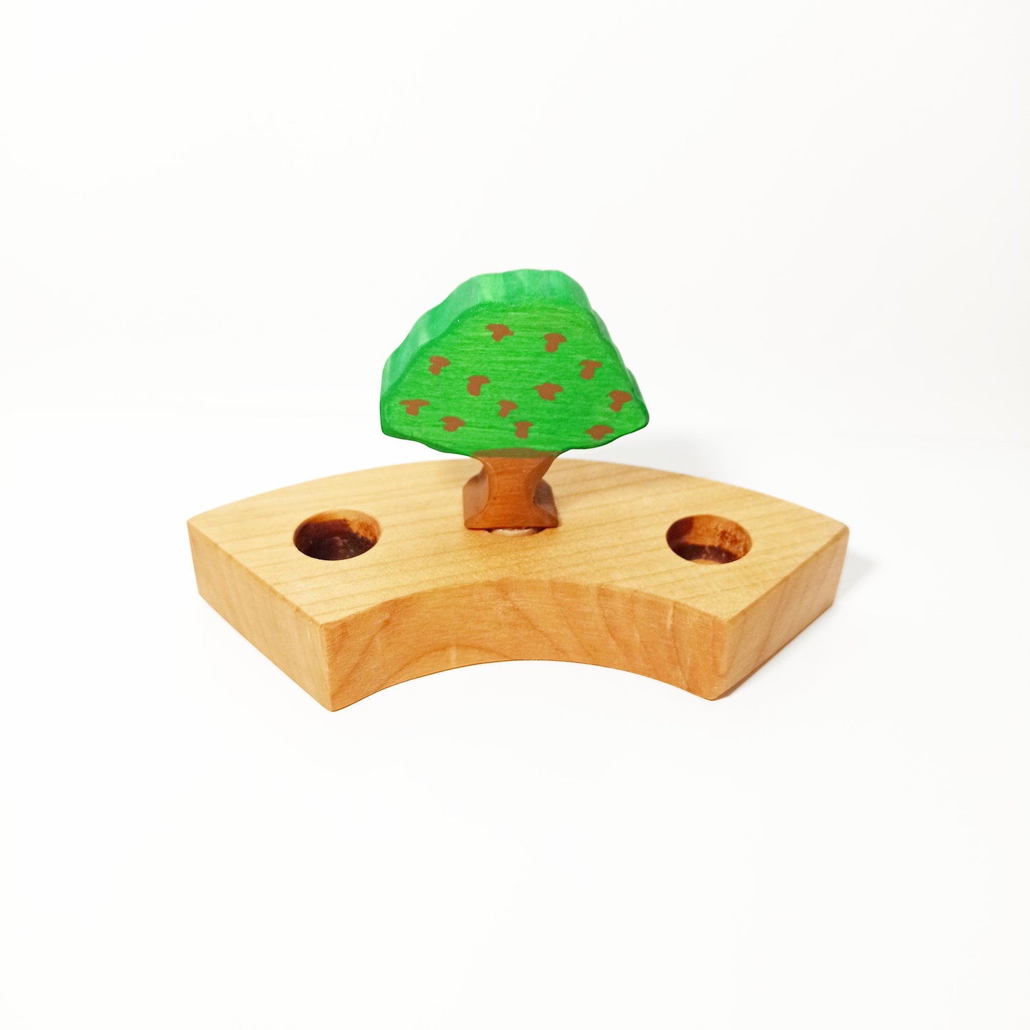 Oak tree celebration ring ornament, birthday ring ornament, waldorf wooden ring decor, waldorf wooden oak tree, birthday traditions