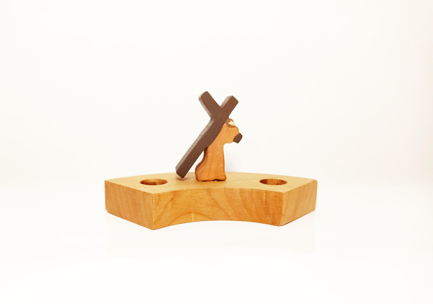 Passion of the Christ celebration ring ornament set, easter waldorf ring ornament set, seasonal table, waldorf spiral, waldorf easter lent