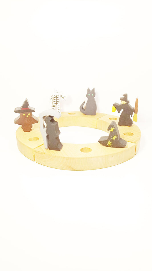 10 waldorf celebration ring ornaments of choice, waldorf birthday ring, waldorf spiral, celebration, waldorf inspired, celebration ring