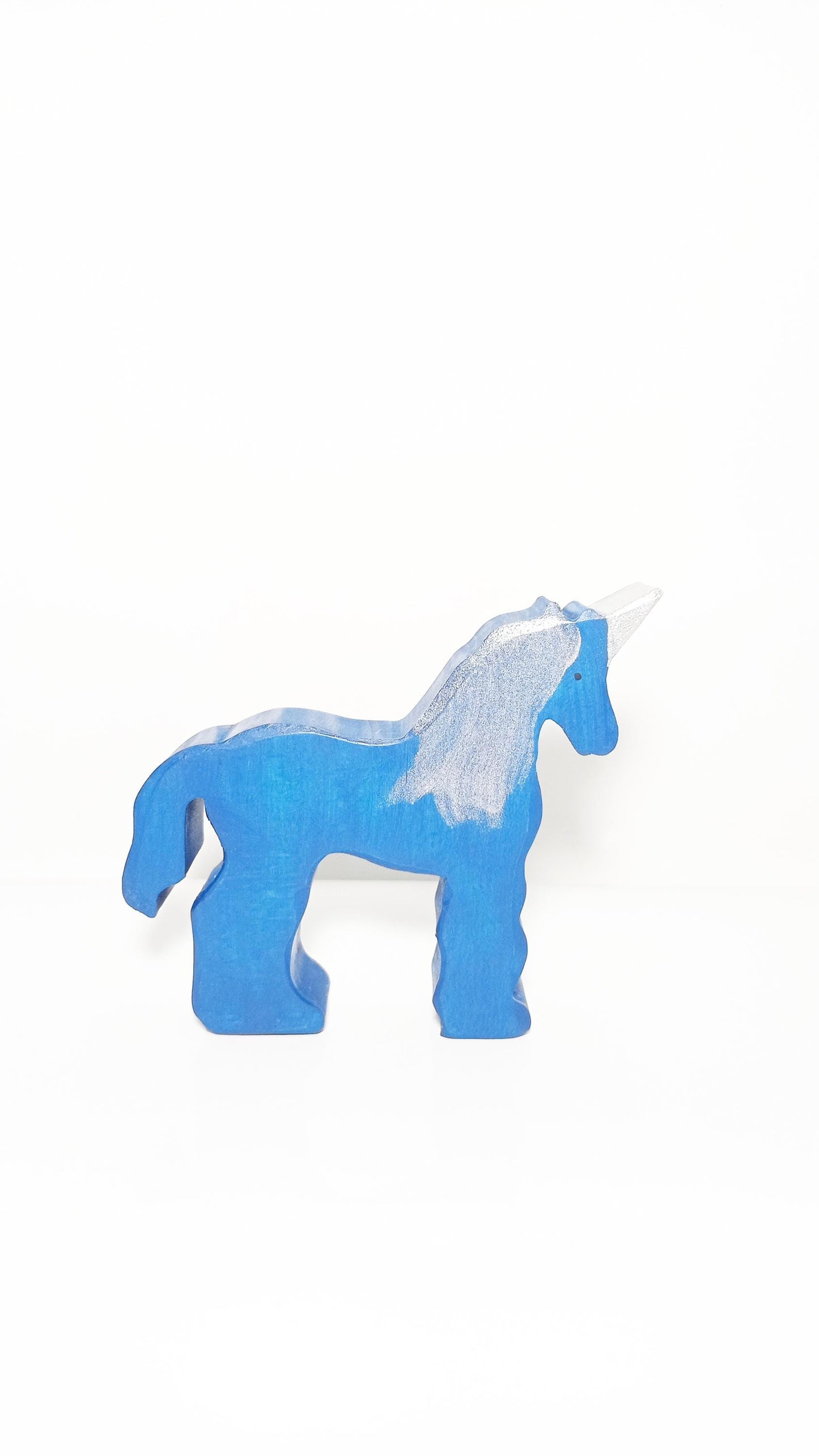 Unicorns and Pegasus toy set, wooden unicorn toy, Pegasus toy, wooden waldorf toy, open ended play set, imaginative play toy, wooden toys