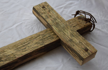 reclaimed wood cross, wooden cross, religious home decor, easter, reclaimed wood, home decor, christian decor, handcrafted wooden cross