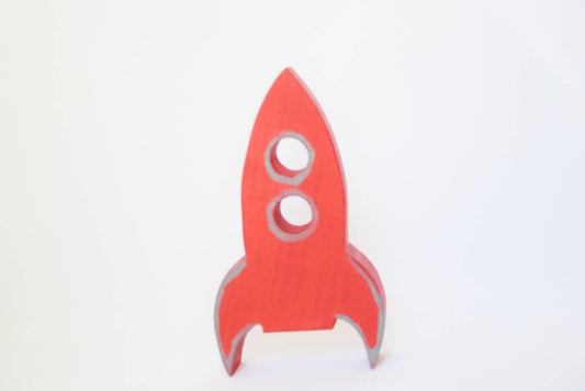 Rocket, spaceship wooden toy, waldorf toy, open ended play, spaceship toy, space, rocket ship wooden toy, gift for kids, nursery decor