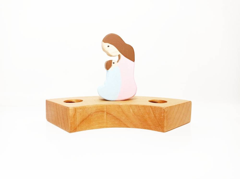 Breastfeeding celebration birthday ring ornament