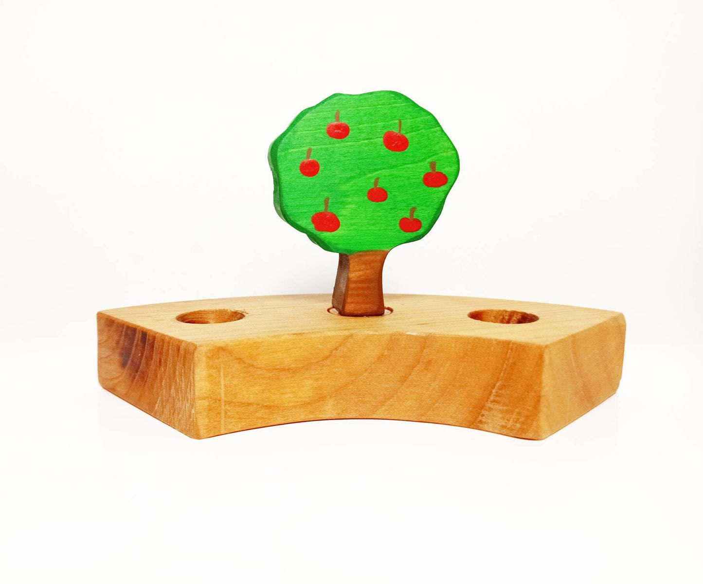 Appple tree waldorf celebration ring ornament