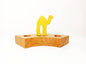 Camel waldorf celebration birthday ring ornament