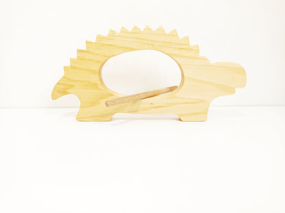 Wooden natural  percussion musical instrument, waldorf wooden instruments, handmade eco kids gift, kids musical instrument, dinosaur toy