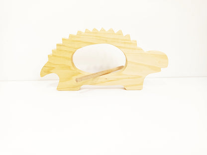 Wooden natural  percussion musical instrument, waldorf wooden instruments, handmade eco kids gift, kids musical instrument, dinosaur toy