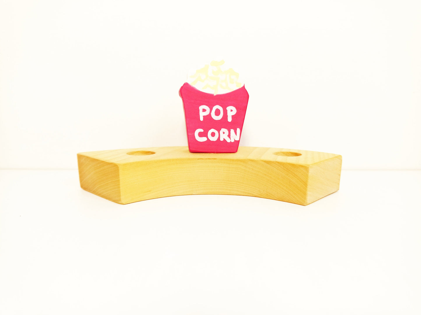 Popcorn celebration ring ornament, waldorf birthday ring ornament popcorn, seasonal table decoration, waldorf inspired birthday, jaar ring