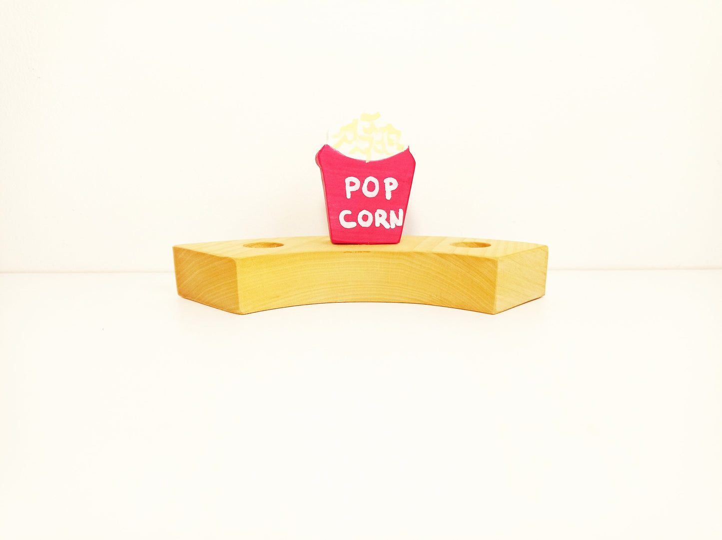 Popcorn celebration ring ornament, waldorf birthday ring ornament popcorn, seasonal table decoration, waldorf inspired birthday, jaar ring