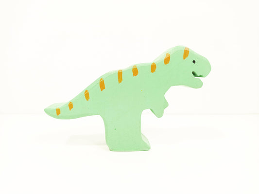 T-Rex wooden toy, wooden dinosaur toy, waldorf animals, prehistoric animals, gift for toddlers and kids, eco friendly toys kids gifts dino