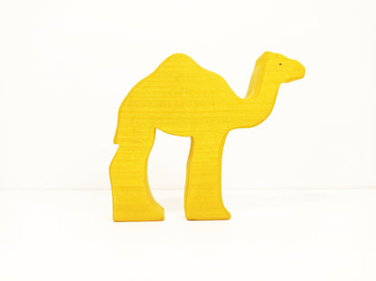 Camel wooden waldorf inspired toy