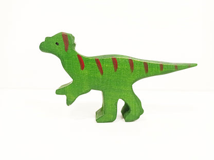 Allosaurus dinosaur wooden toy