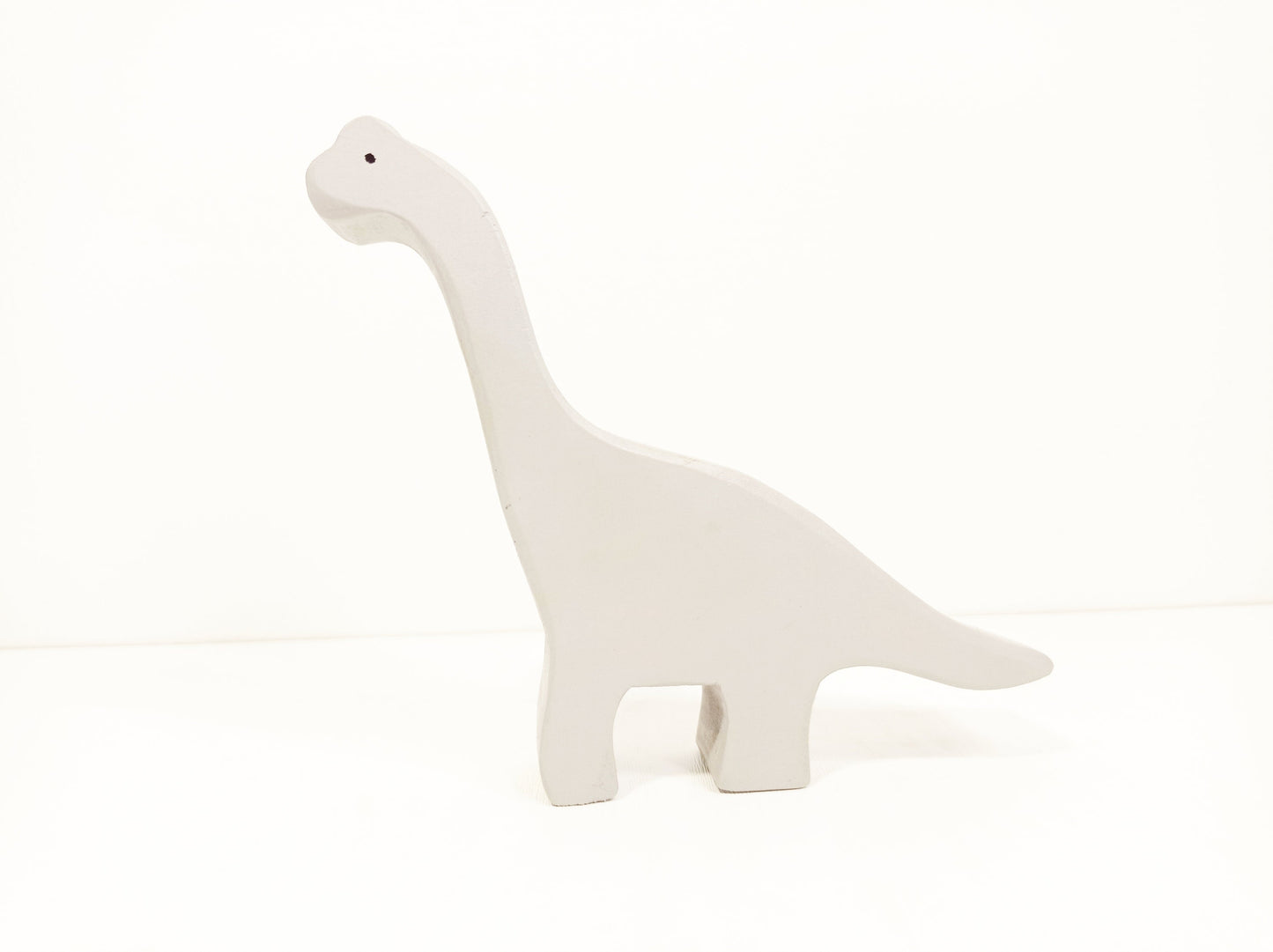 Brachiosaurus dinosaur waldorf inspired wooden toy