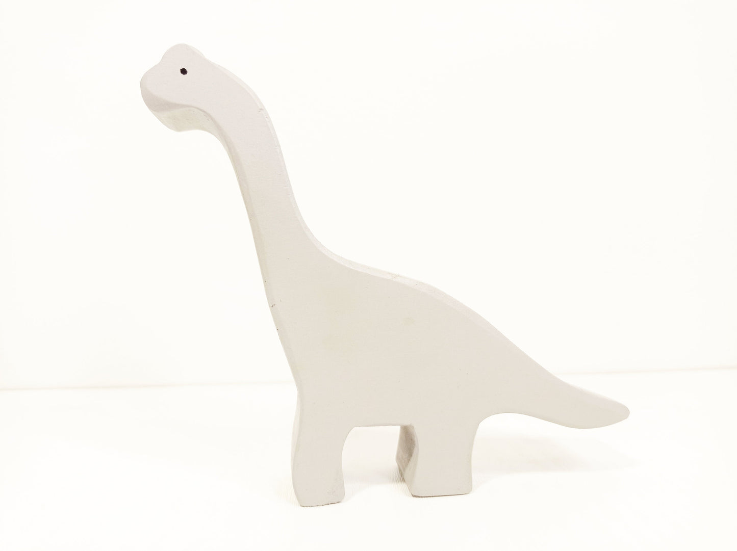 Brachiosaurus dinosaur waldorf inspired wooden toy