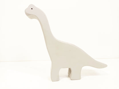 Brachiosaurus dinosaur waldorf inspired wooden toy