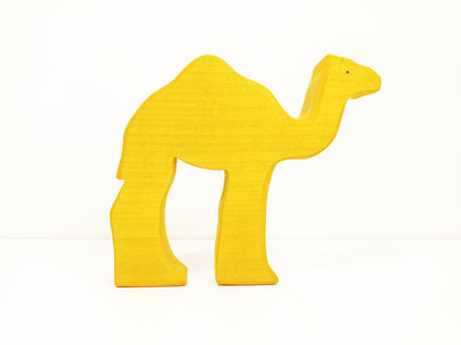 Camel wooden waldorf inspired toy